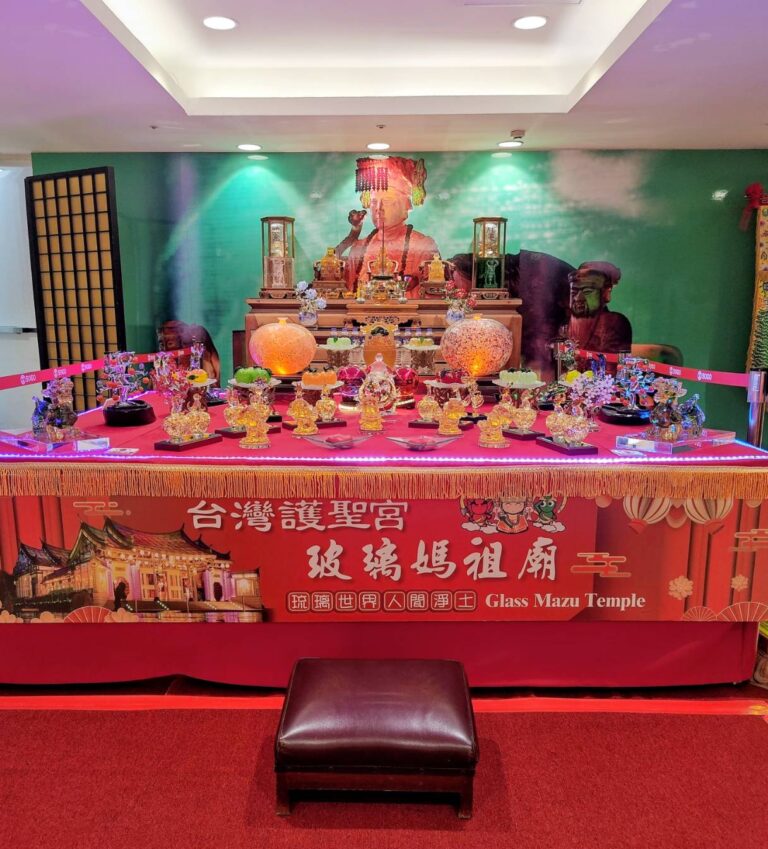 三立新聞報導｜玻璃媽祖首度駐駕SOGO忠孝館